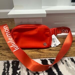 Lululemon Bright Red Crossbody Bag